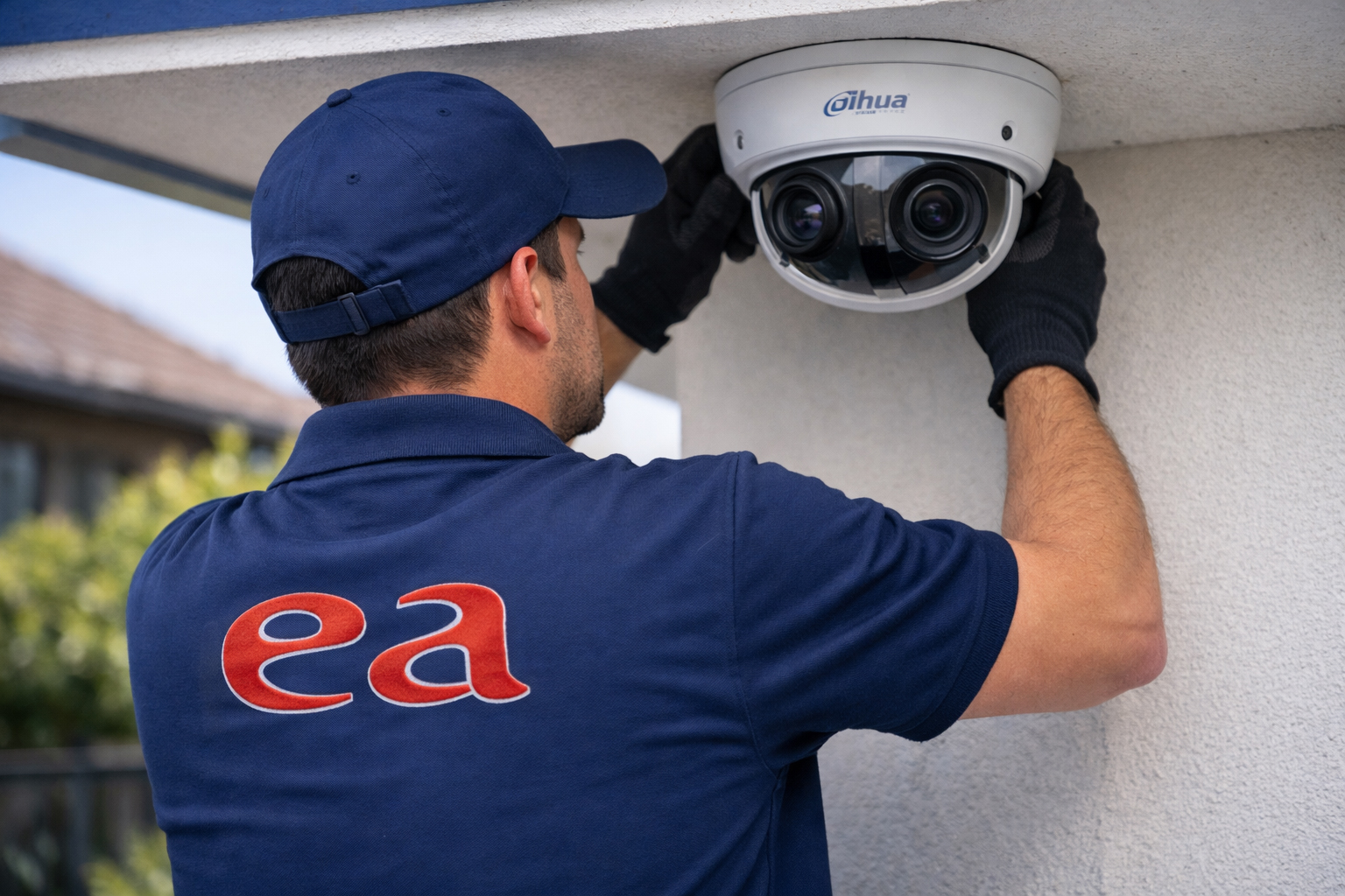 Cámara de CCTV de seguridad